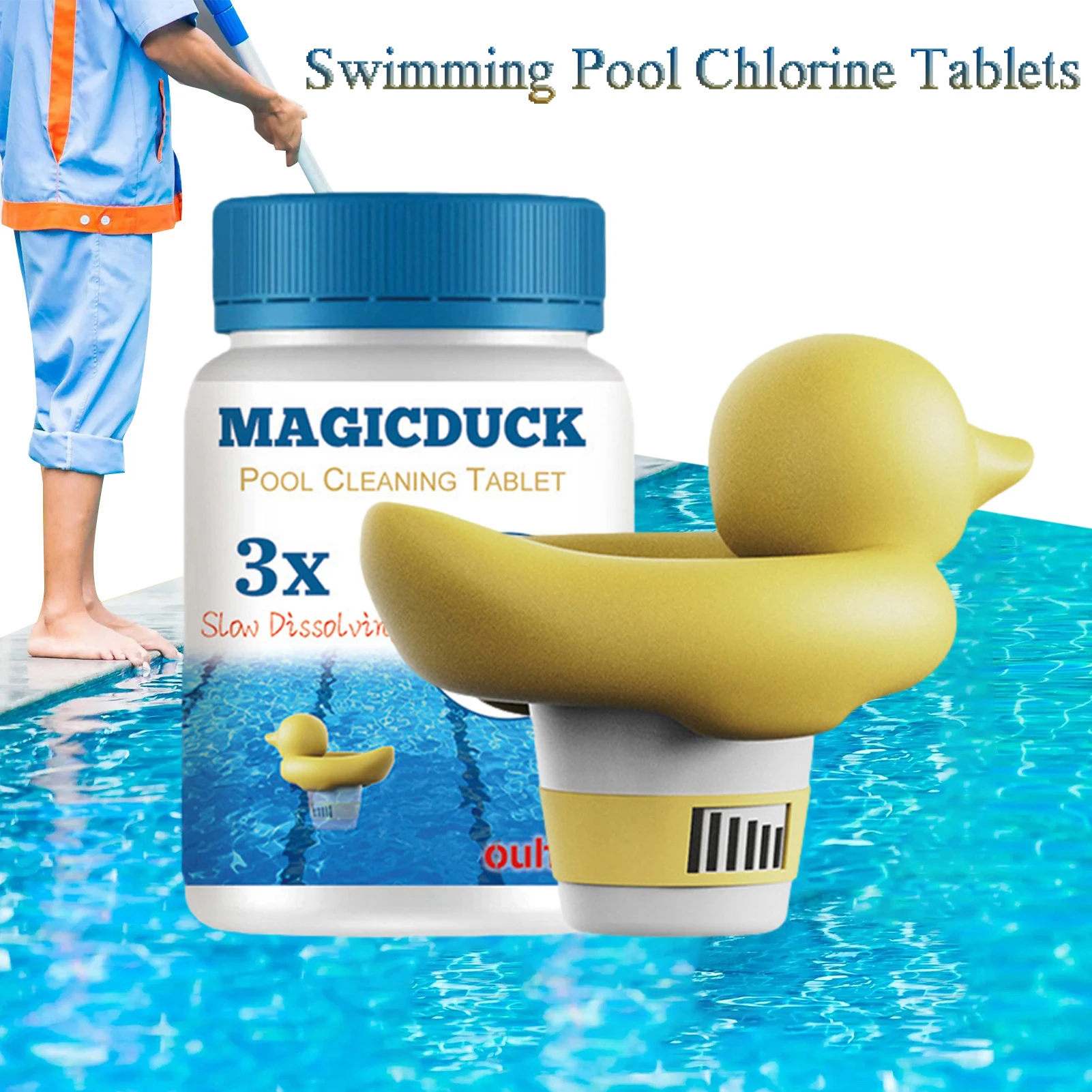 10pcs Pool Cleaning Effervescent Tablets Purify Water Chlorine Pill Pool cleaning kit Swimming pool cleaning tablets for Hot Tub
10pcs Pool Cleaning Effervescent Tablets Purify Water Chlorine Pill Pool cleaning kit Swimming pool cleaning tablets for Hot Tub