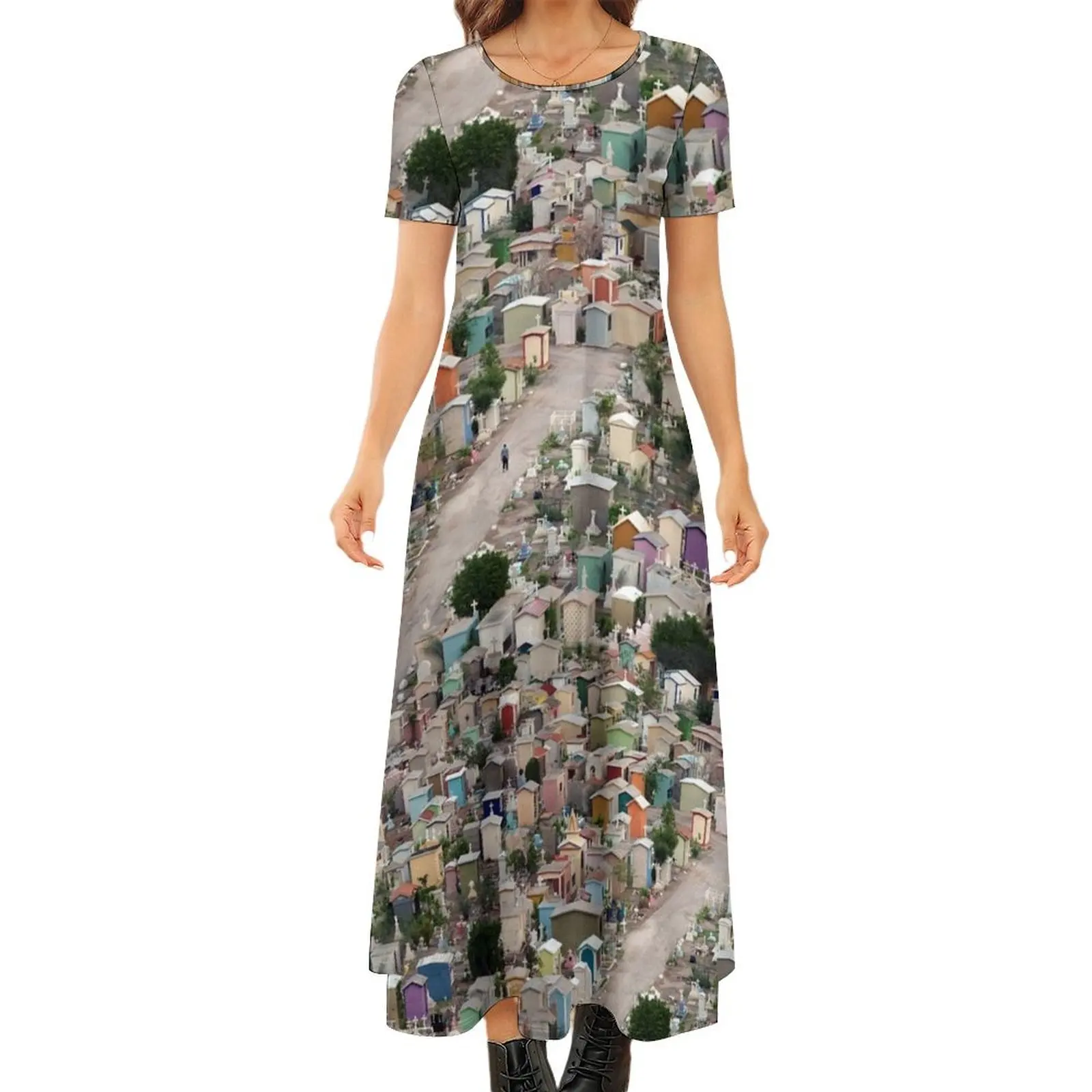 Nuestro Camino Round Neck Short Sleeve Dress women"s elegant loose dresses dress dresses dresses for womens
Nuestro Camino Round Neck Short Sleeve Dress women"s elegant loose dresses dress dresses dresses for womens