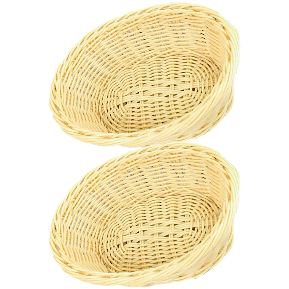 2 Pcs Small Storage Baskets Jewelry Baskets H made Bread Basket Snack Storage ganizer Desk Bedroom Office Decorative
2 Pcs Small Storage Baskets Jewelry Baskets H made Bread Basket Snack Storage ganizer Desk Bedroom Office Decorative