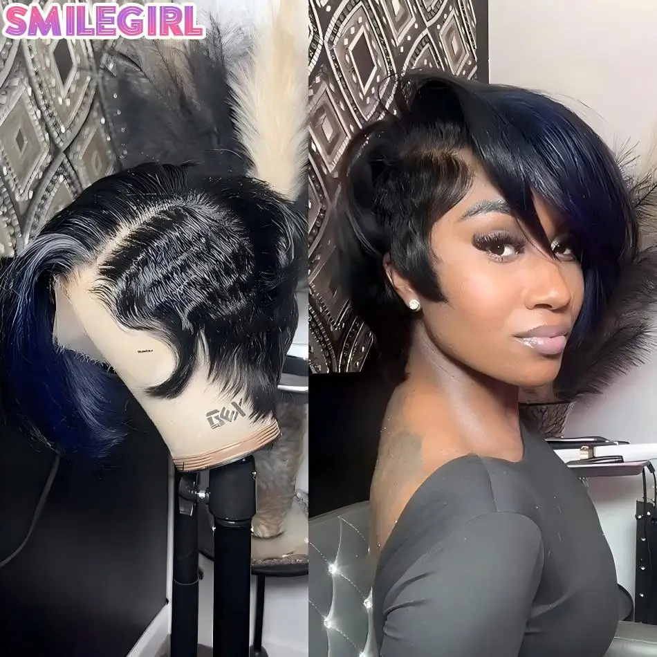 Bob Wig Human Hair Coracrown Natural Realistic Side Parted Short 13×4 Hd Lace Frontal Wig Pixie Cut Wig For Black Women 10 Inch
Bob Wig Human Hair Coracrown Natural Realistic Side Parted Short 13×4 Hd Lace Frontal Wig Pixie Cut Wig For Black Women 10 Inch