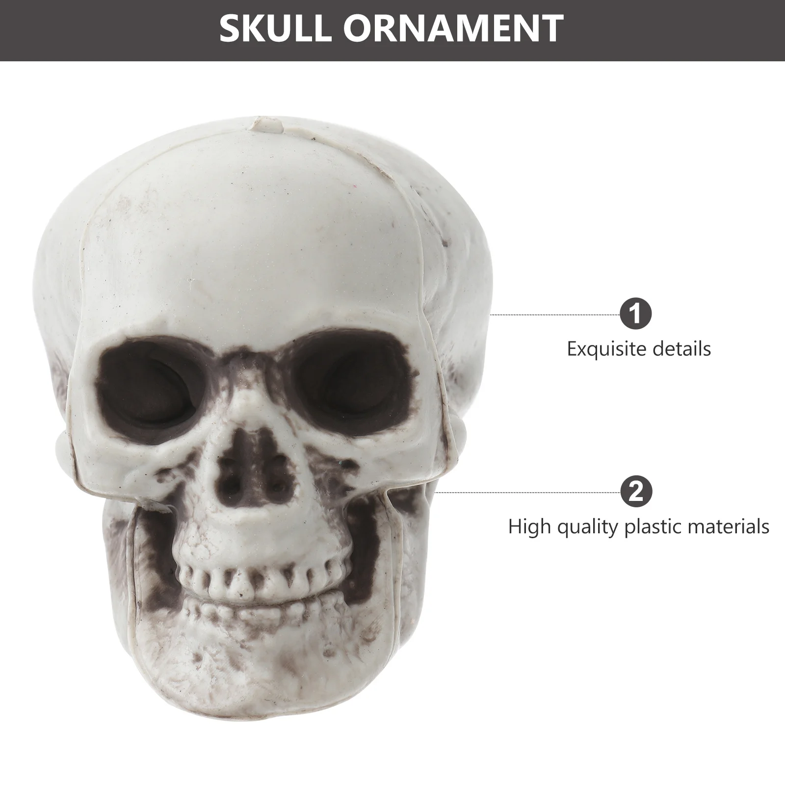 6pcs Plastic Skull Mini Horror Jaw Ornament Halloween Party Decorations For Mantel Table Shelf Display Haunted House
6pcs Plastic Skull Mini Horror Jaw Ornament Halloween Party Decorations For Mantel Table Shelf Display Haunted House