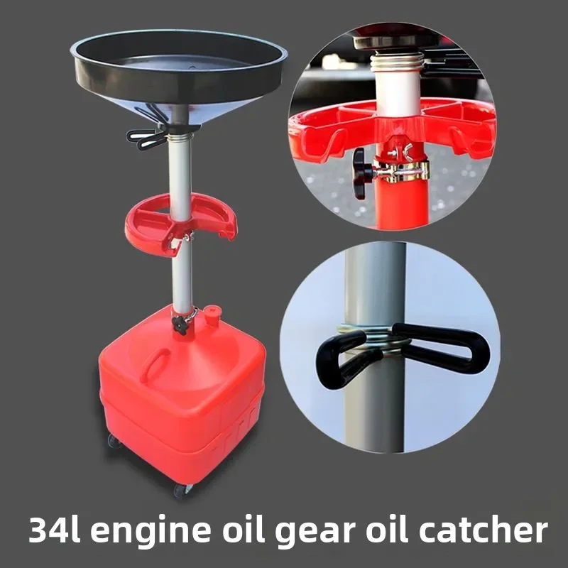 НОВЫЙ 34-литровый преобразователь трансмиссионного масла большой емкости, машина для восстановления масла, бочкообразный коллектор, коллектор отработанного масла
НОВЫЙ 34-литровый преобразователь трансмиссионного масла большой емкости, машина для восстановления масла, бочкообразный коллектор, коллектор отработанного масла
