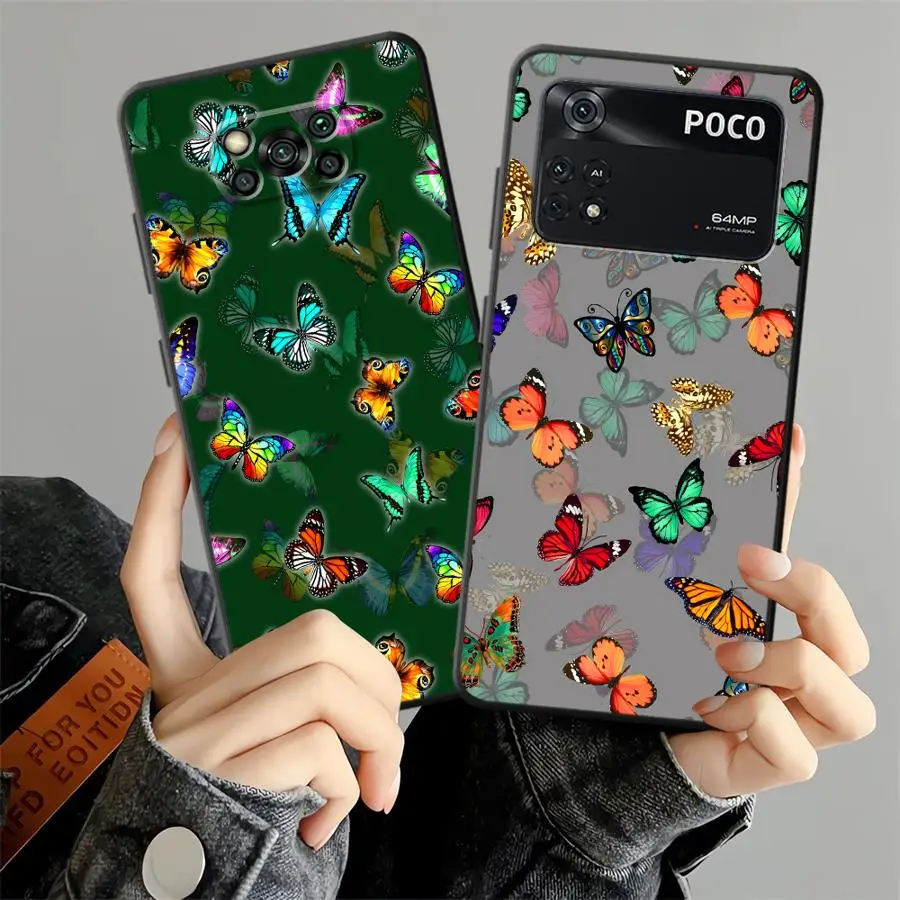 Чехол для телефона с красочными бабочками для Xiaomi Poco F8 M5 C50 C61 C71 X3 X4 X5 X7 Pro M3 M4 M7 F3 C75 F1
Чехол для телефона с красочными бабочками для Xiaomi Poco F8 M5 C50 C61 C71 X3 X4 X5 X7 Pro M3 M4 M7 F3 C75 F1