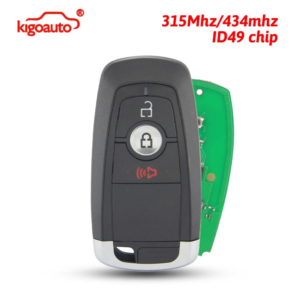 kigoauto M3N-A3C108397 M3N-A2C93142300 Smart key 434/315mhz ID49 chip for Ford F-Series Ecosport Edge Explorer Fusion 2017-2024
kigoauto M3N-A3C108397 M3N-A2C93142300 Smart key 434/315mhz ID49 chip for Ford F-Series Ecosport Edge Explorer Fusion 2017-2024