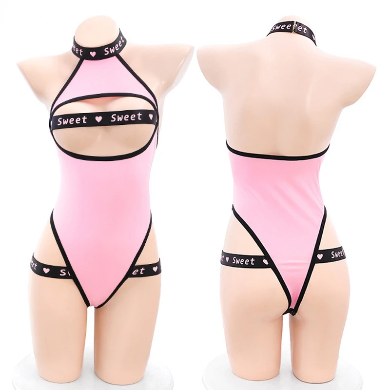 Anime Pink Sweet Heart Baby Hollow Bodysuit Car Model Cheerleading Sexy Uniform Cosplay Women Roleplay Underwear Lingerie outfit
Anime Pink Sweet Heart Baby Hollow Bodysuit Car Model Cheerleading Sexy Uniform Cosplay Women Roleplay Underwear Lingerie outfit