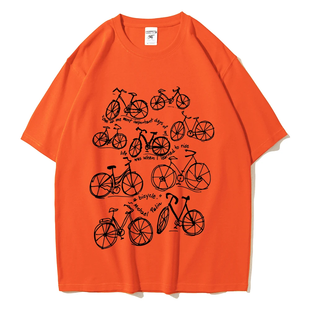 My Life Is A Bicycle Cotton Women T-Shirts Digital Printing Short Sleeve Loose O-Neck Comfortable Tees Summer Casual Clothes
My Life Is A Bicycle Cotton Women T-Shirts Digital Printing Short Sleeve Loose O-Neck Comfortable Tees Summer Casual Clothes