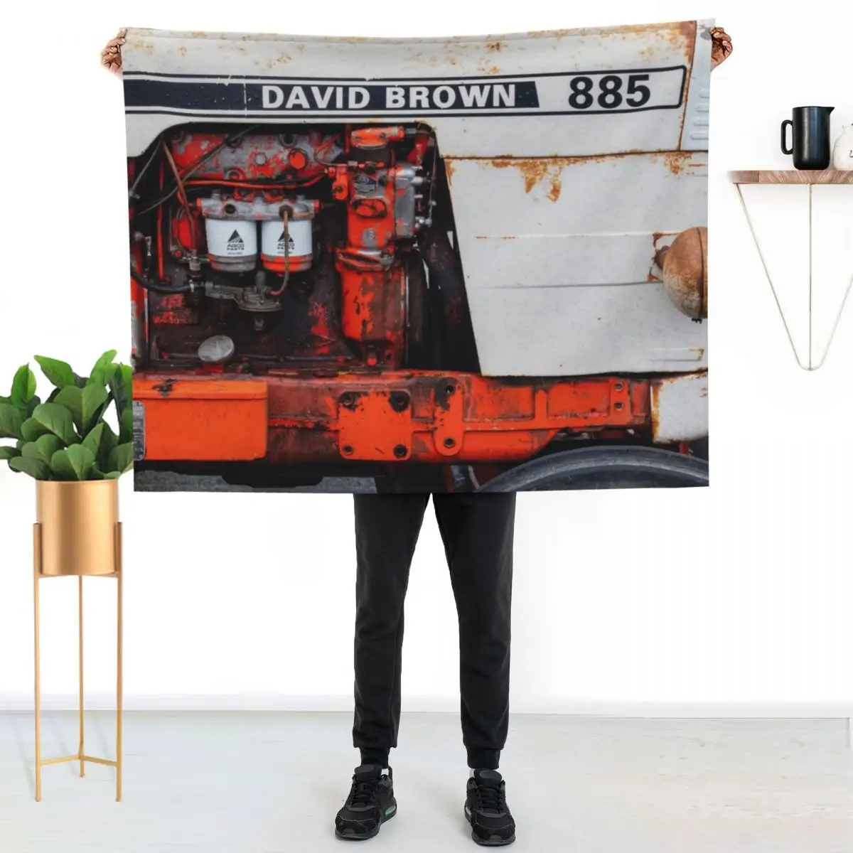 Vintage David Brown 885 Throw Blanket Cozy Microfiber Throw Blanket for Home Bedroom
Vintage David Brown 885 Throw Blanket Cozy Microfiber Throw Blanket for Home Bedroom