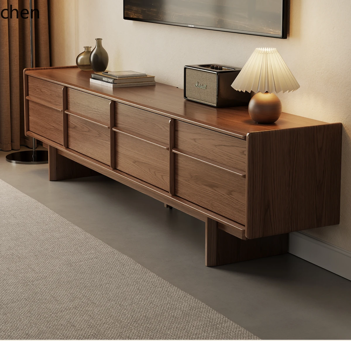 ZML solid wood TV cabinet living room retro storage home floor medieval TV cabinet
ZML solid wood TV cabinet living room retro storage home floor medieval TV cabinet