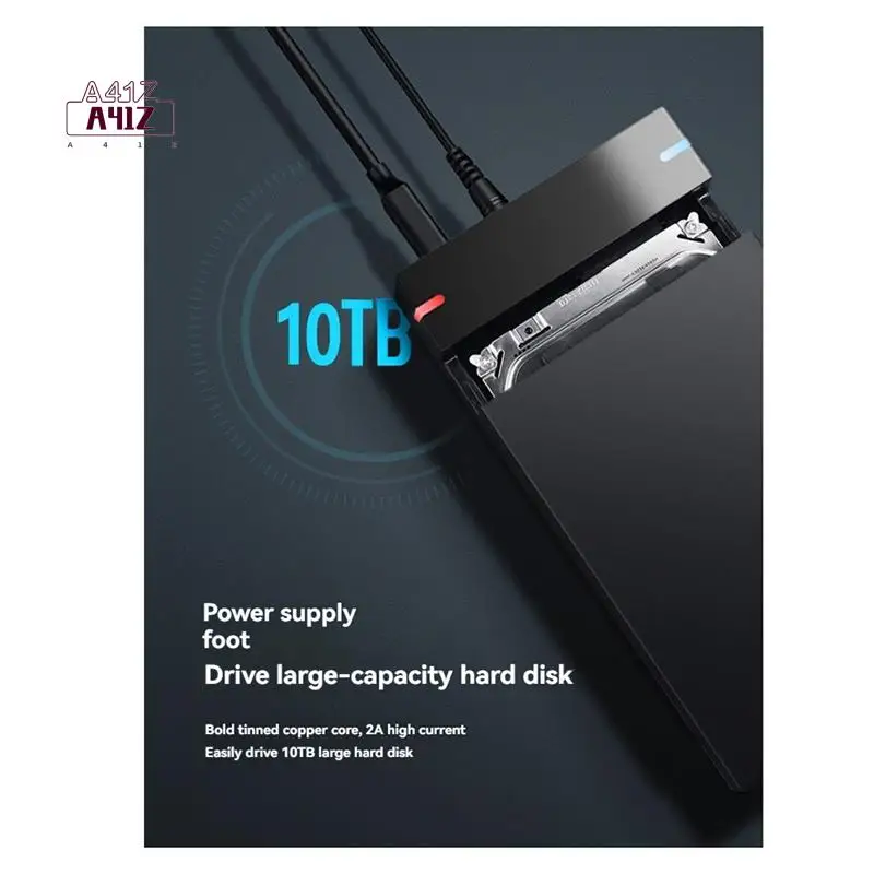 A41Z-3,5-дюймовый корпус для жесткого диска SATA-USB 3.0 — корпус внешнего жесткого диска, передача данных, жесткий диск для ПК и ноутбука
A41Z-3,5-дюймовый корпус для жесткого диска SATA-USB 3.0 — корпус внешнего жесткого диска, передача данных, жесткий диск для ПК и ноутбука