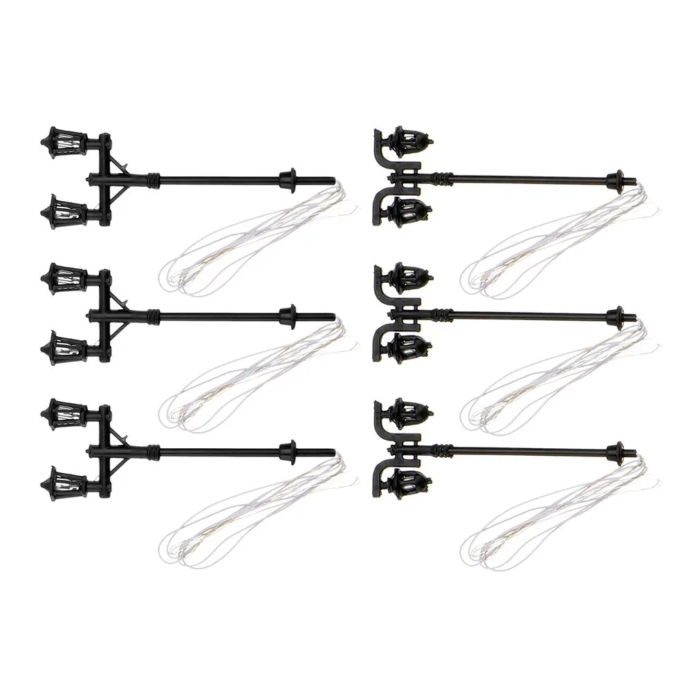 6Pcs Miniature Street Light Simulation Mini House Accessory Lightweight Micro Street Lamp Decor Mini Scene Lamp Ornament
6Pcs Miniature Street Light Simulation Mini House Accessory Lightweight Micro Street Lamp Decor Mini Scene Lamp Ornament