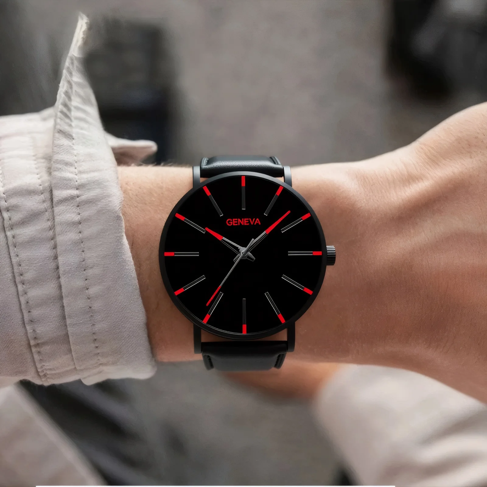 Модные и модные мужские деловые часы, минималистичные мужские роскошные повседневные кварцевые часы из искусственной кожи, мужские подарки
Модные и модные мужские деловые часы, минималистичные мужские роскошные повседневные кварцевые часы из искусственной кожи, мужские подарки