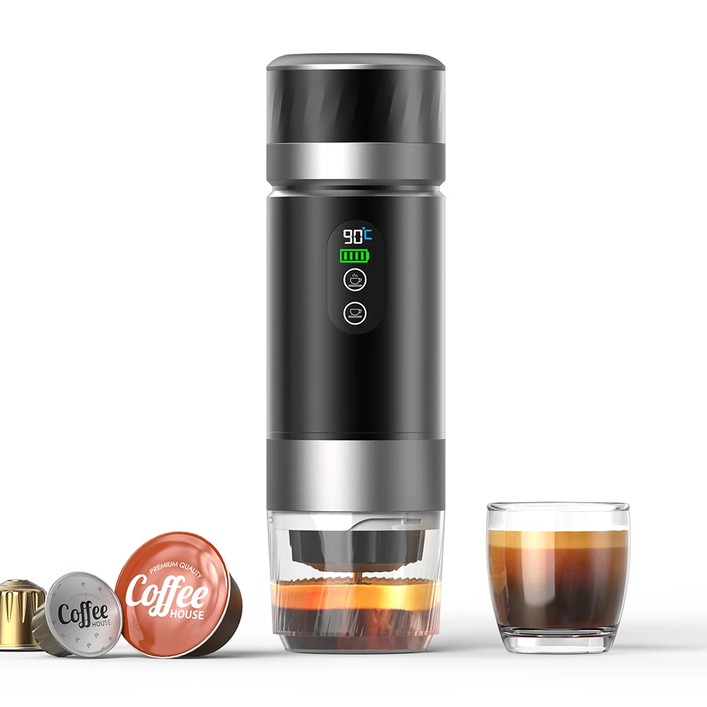 2025 Factory Wholesale USB Portable Espresso Automatic Coffee Machine Portable Travel Coffee Maker Self Heating System
2025 Factory Wholesale USB Portable Espresso Automatic Coffee Machine Portable Travel Coffee Maker Self Heating System