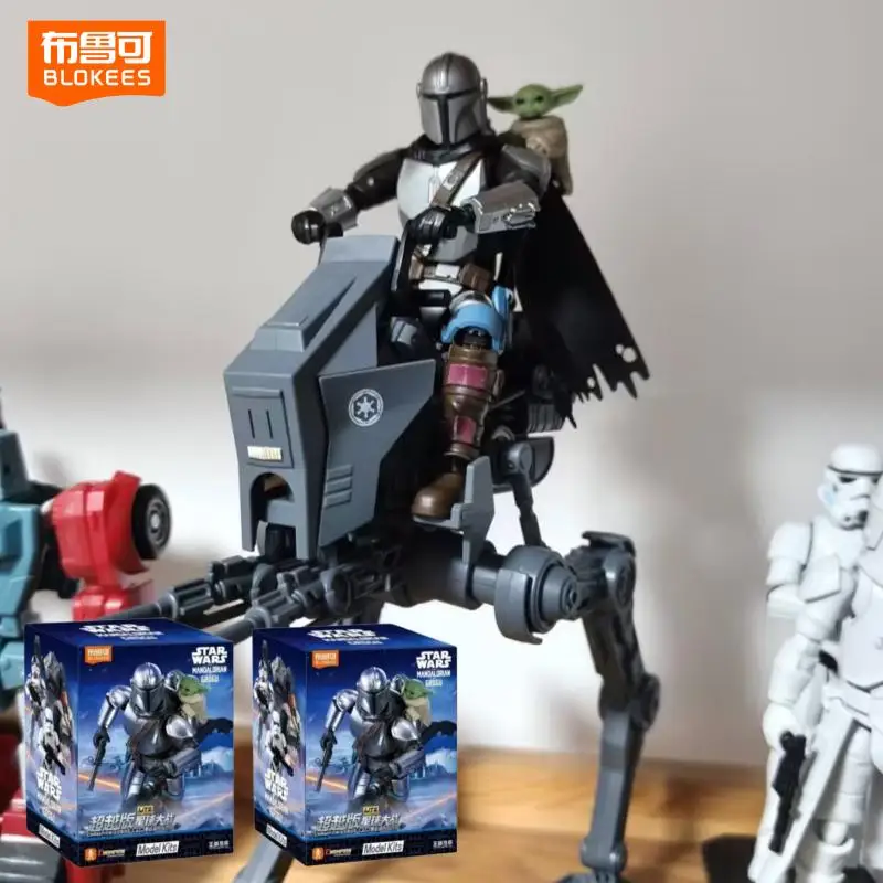 Blokees Star Wars Mandalorian & Grogu Champions Class Lite Edition Blind Box Din Djarin Action Figure Poseable Model Kits Toys
Blokees Star Wars Mandalorian & Grogu Champions Class Lite Edition Blind Box Din Djarin Action Figure Poseable Model Kits Toys
