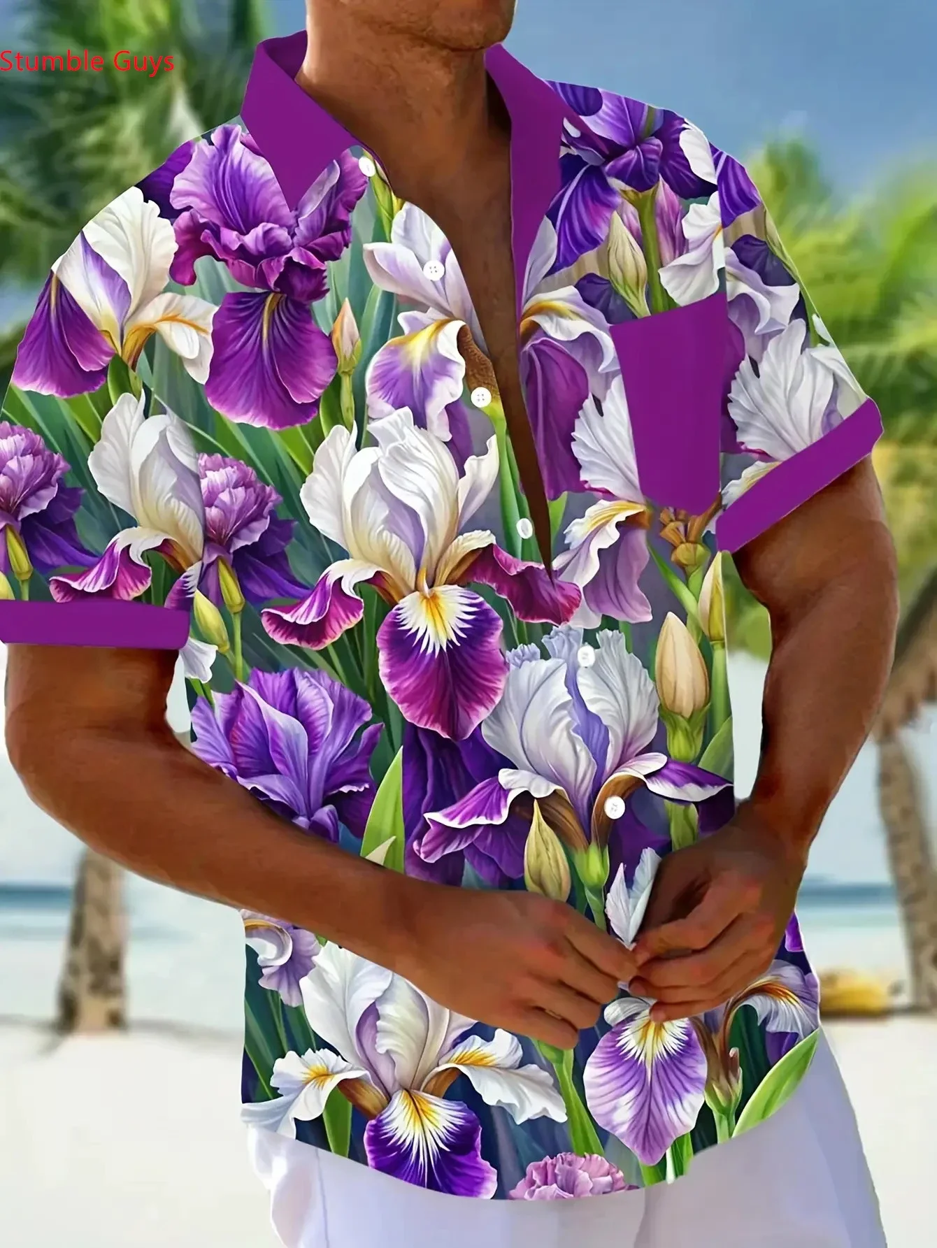 Summer Stylish Tropical Shirt Men Casual Man Short Sleeve Hawaiian Fashion Print Breathable Beach Party Outfit
Summer Stylish Tropical Shirt Men Casual Man Short Sleeve Hawaiian Fashion Print Breathable Beach Party Outfit