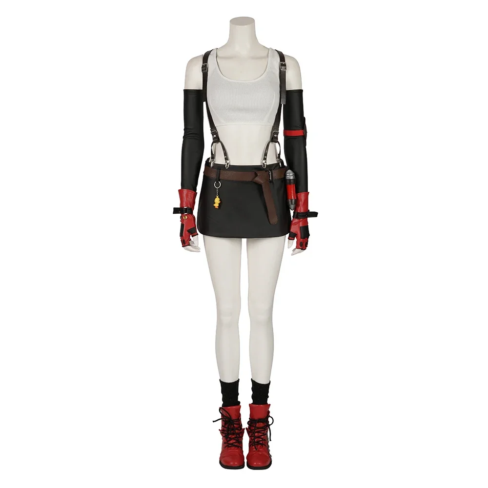 Tifa Lockhart Cosplay Costume Top Skirts Women Disguise Fantasia Clothing Halloween Carnival Party Suit
Tifa Lockhart Cosplay Costume Top Skirts Women Disguise Fantasia Clothing Halloween Carnival Party Suit