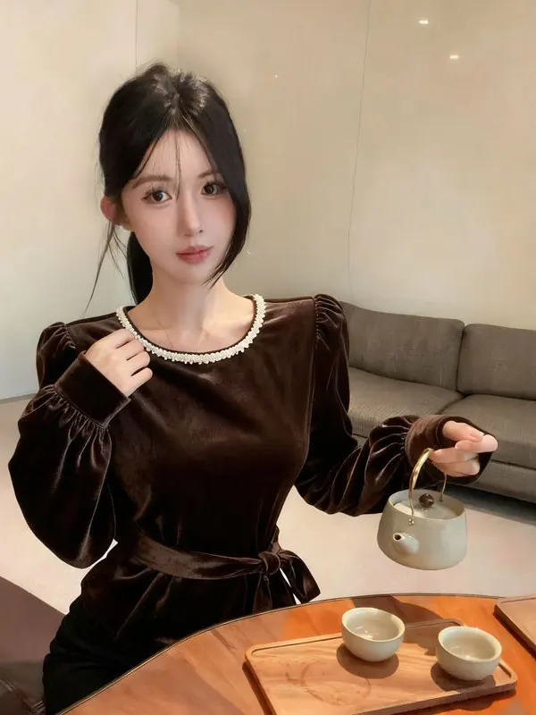 Женский модный утягивающий топ в стиле ретро с поясом, красивый уникальный топ, длинный све, хлопковый круглый топ с полным принтом
Женский модный утягивающий топ в стиле ретро с поясом, красивый уникальный топ, длинный све, хлопковый круглый топ с полным принтом