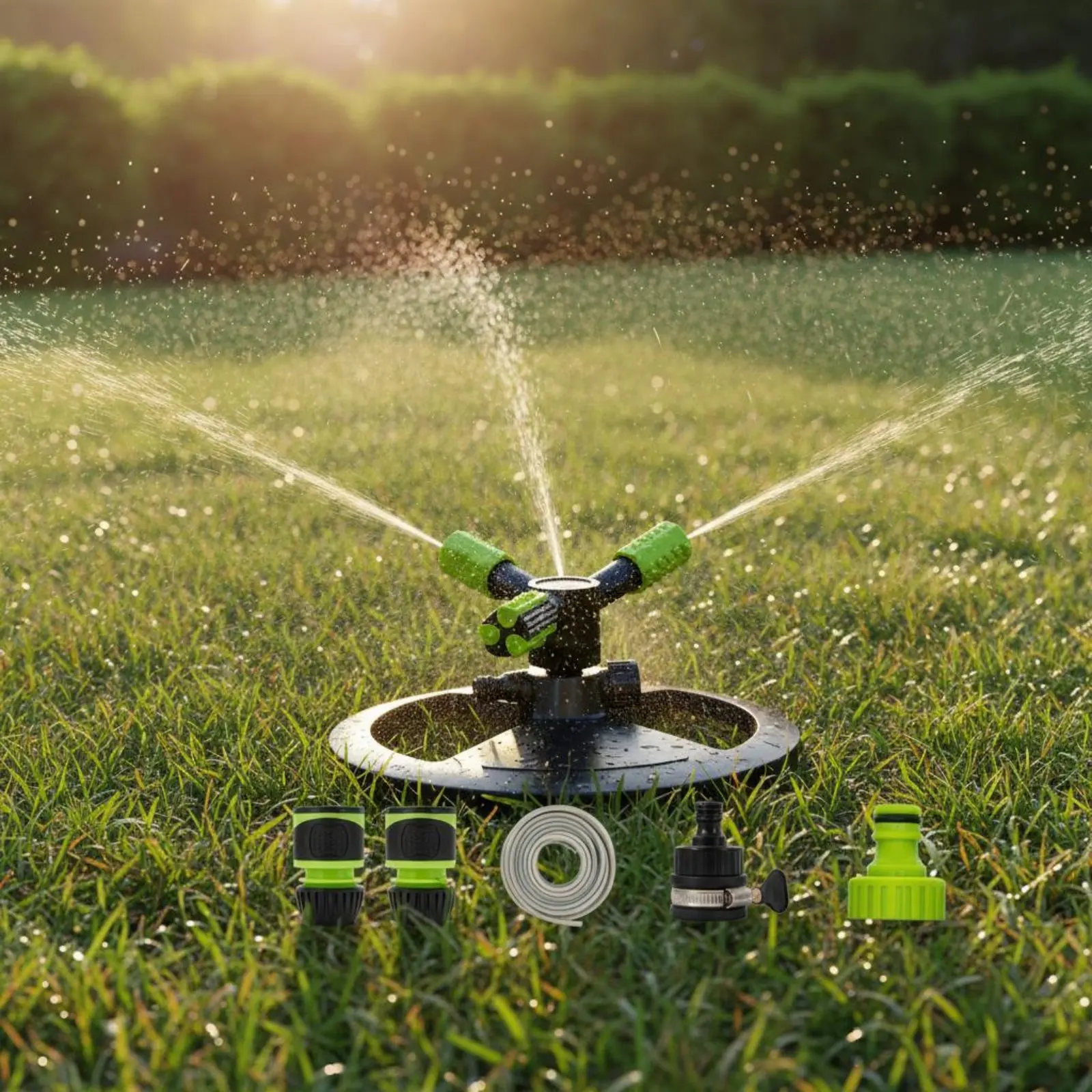 360 Degree Rotating Sprinkler Long-Lasting ABS Plastic Irrigation Equipment
360 Degree Rotating Sprinkler Long-Lasting ABS Plastic Irrigation Equipment