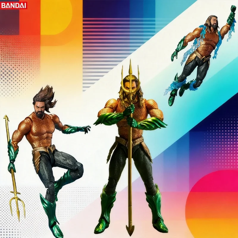 【IN STOCK】Bandai S.H.Figuarts Aquaman (Aquaman and the Lost Kingdom) Action Figure, DC Superhero Collectible Model
【IN STOCK】Bandai S.H.Figuarts Aquaman (Aquaman and the Lost Kingdom) Action Figure, DC Superhero Collectible Model