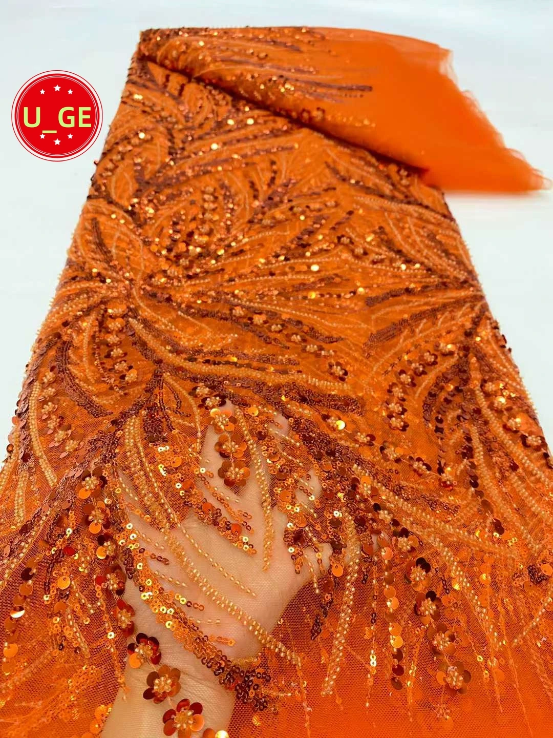 2026 Latest Wedding Dress Fabric, Elegant Soft Tulle Lace with Sequin and Stones - High Quality Austria Latest U_GE5628
2026 Latest Wedding Dress Fabric, Elegant Soft Tulle Lace with Sequin and Stones - High Quality Austria Latest U_GE5628