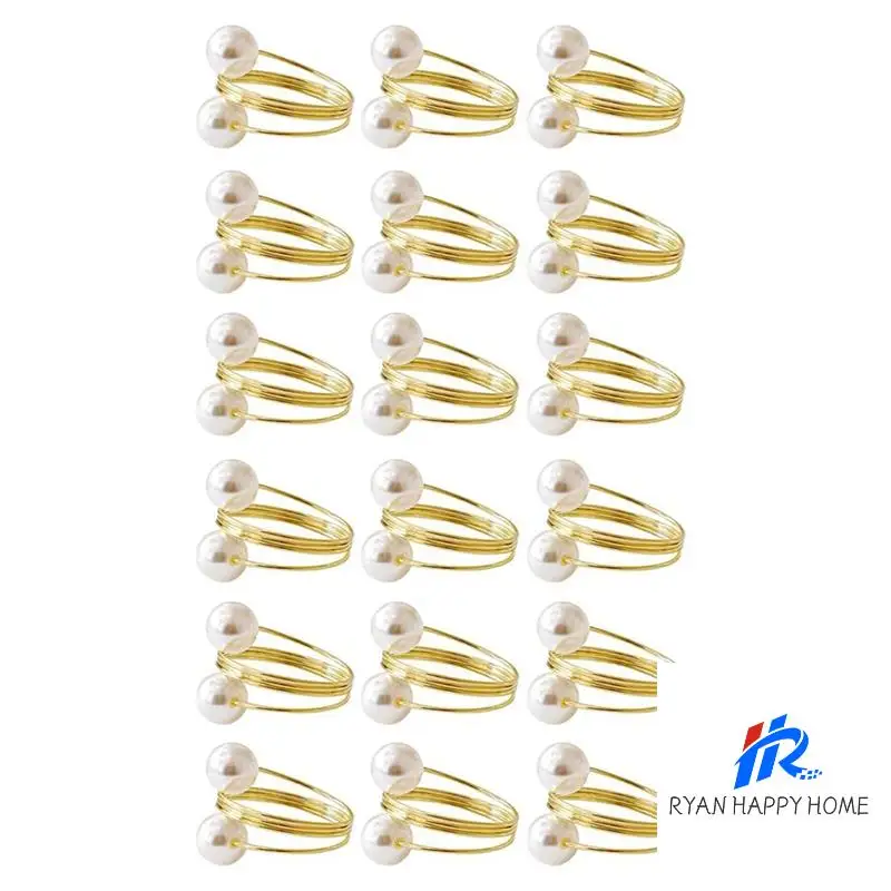 80Pack Gold Napkin Rings, Pearl Napkin Ring Set, Metal Spring Napkin Holder Table Decorations, Napkin Ring Buckles
80Pack Gold Napkin Rings, Pearl Napkin Ring Set, Metal Spring Napkin Holder Table Decorations, Napkin Ring Buckles