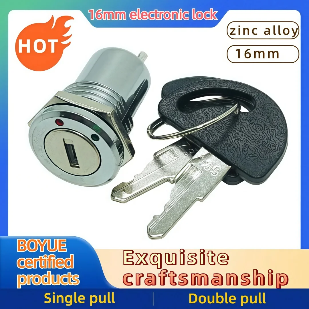 16mm Electronic switch second gear S1601 power door lock base station elevator accessories key switch
16mm Electronic switch second gear S1601 power door lock base station elevator accessories key switch