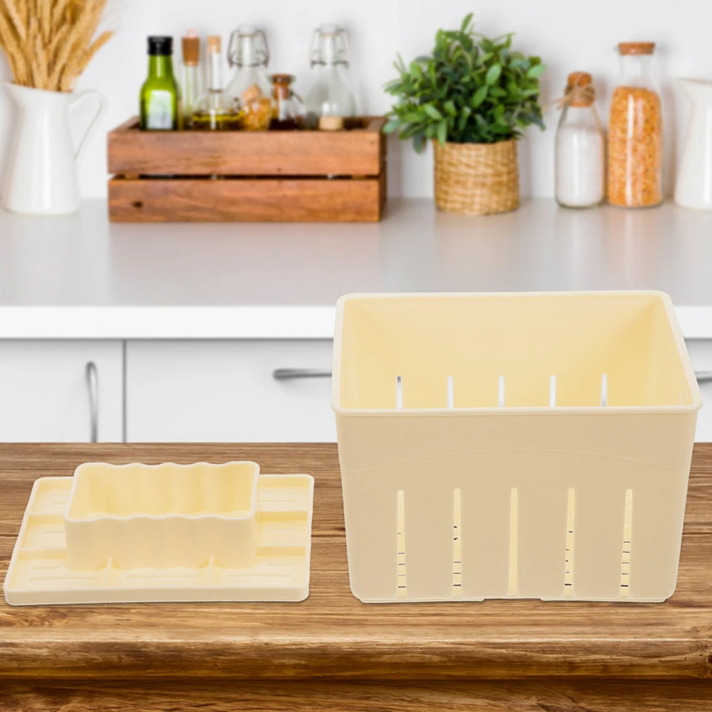 4pcs Cheese Mould Presser Home Press Sturdy Lightweight Easy Clean Water Draining Tofu Making Tool Bean Curd Squeezer Manual
4pcs Cheese Mould Presser Home Press Sturdy Lightweight Easy Clean Water Draining Tofu Making Tool Bean Curd Squeezer Manual