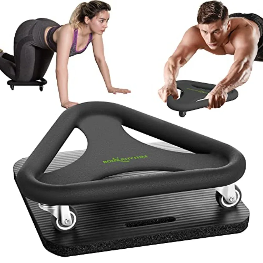 Abdominal and Core Coaster Strength Workout Trainer Ab Wheel Roller Exercise Machine with Knee Mat for Home Gym Workout Fitness
Abdominal and Core Coaster Strength Workout Trainer Ab Wheel Roller Exercise Machine with Knee Mat for Home Gym Workout Fitness