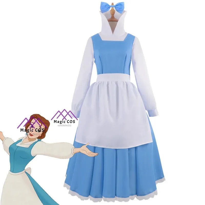 Beautyy and The Beastt Belle Princess Cosplay Costume Maid Dress Girls Halloween Budget-Friendly Blue Dress Photo-Ready Costume
Beautyy and The Beastt Belle Princess Cosplay Costume Maid Dress Girls Halloween Budget-Friendly Blue Dress Photo-Ready Costume