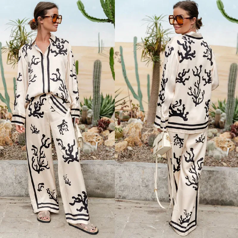 2026 New Printed Color-block Satin Vacation Loose Casual Two-piece Set Summer Long Dress Femme Lace Sexy Vestidos
2026 New Printed Color-block Satin Vacation Loose Casual Two-piece Set Summer Long Dress Femme Lace Sexy Vestidos