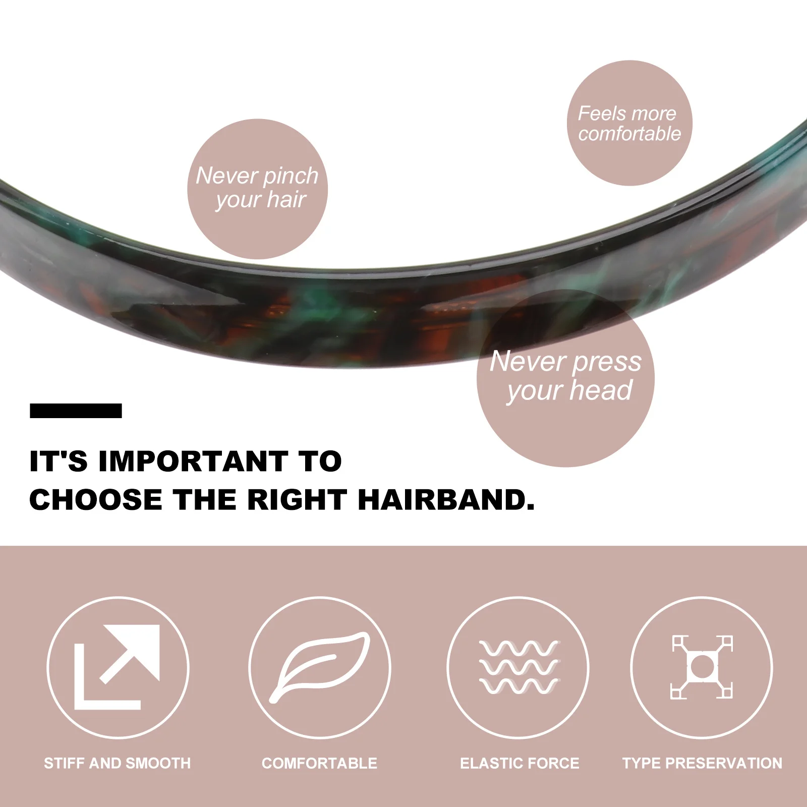 1pc Hairband Premium Non-Slip Headwear For Shower Face Washing Daily Wear Party Travel Decorative Hair Accessory Fashion
1pc Hairband Premium Non-Slip Headwear For Shower Face Washing Daily Wear Party Travel Decorative Hair Accessory Fashion