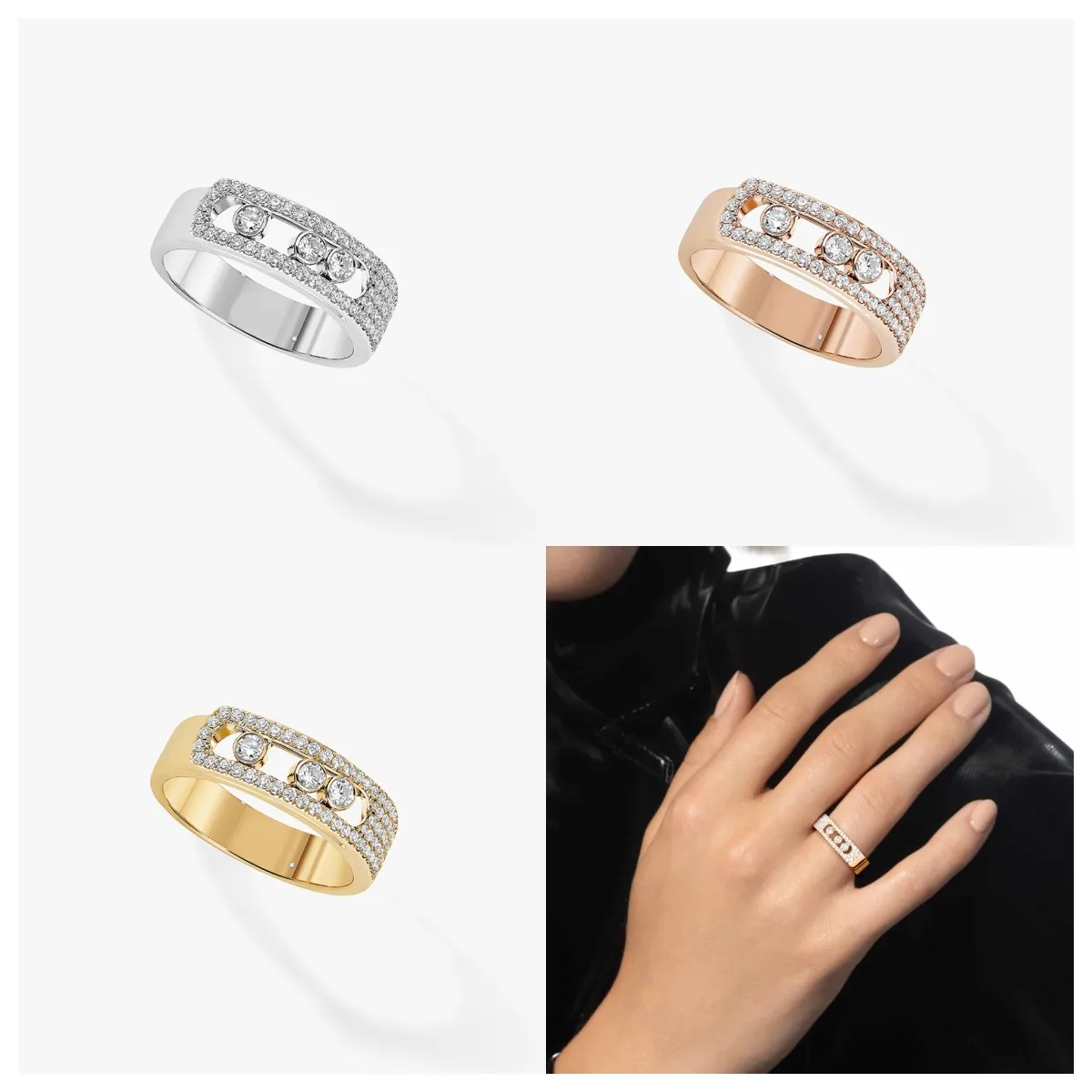 S925 Sterling Silver Diamond Rings Couple Rings Elegant Charms Luxurious Jewelry
S925 Sterling Silver Diamond Rings Couple Rings Elegant Charms Luxurious Jewelry