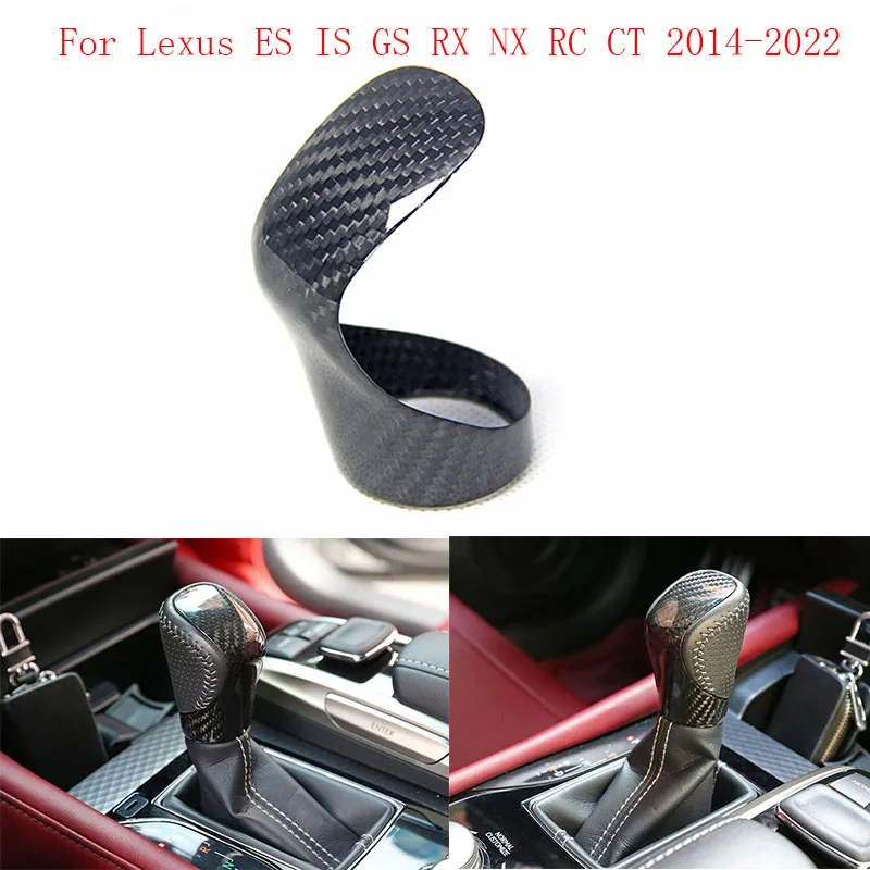 Real Dry Carbon Fiber Gear Shift Knob Cover For Lexus ES 15-18 IS 13-20 GS 16-20 RX 16-21 NX 14-21 RC 14-19 CT 14-22
Real Dry Carbon Fiber Gear Shift Knob Cover For Lexus ES 15-18 IS 13-20 GS 16-20 RX 16-21 NX 14-21 RC 14-19 CT 14-22