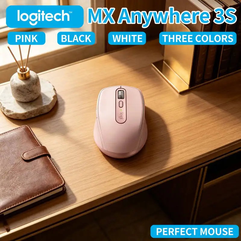 Wireless MX Anywhere 3S Mouse - 8K DPI, Compact Durable Build, Silent Click, Ideal for Small Vape Shop Admin Office Task
Wireless MX Anywhere 3S Mouse - 8K DPI, Compact Durable Build, Silent Click, Ideal for Small Vape Shop Admin Office Task