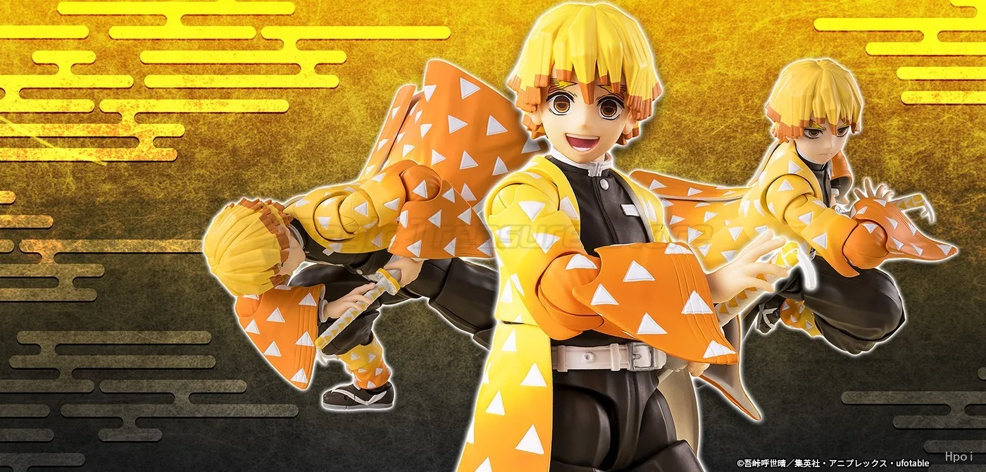 【MT】BANDAI SHF Blade of Demon Slayer Agatsuma Zenitsu Action Figure
【MT】BANDAI SHF Blade of Demon Slayer Agatsuma Zenitsu Action Figure