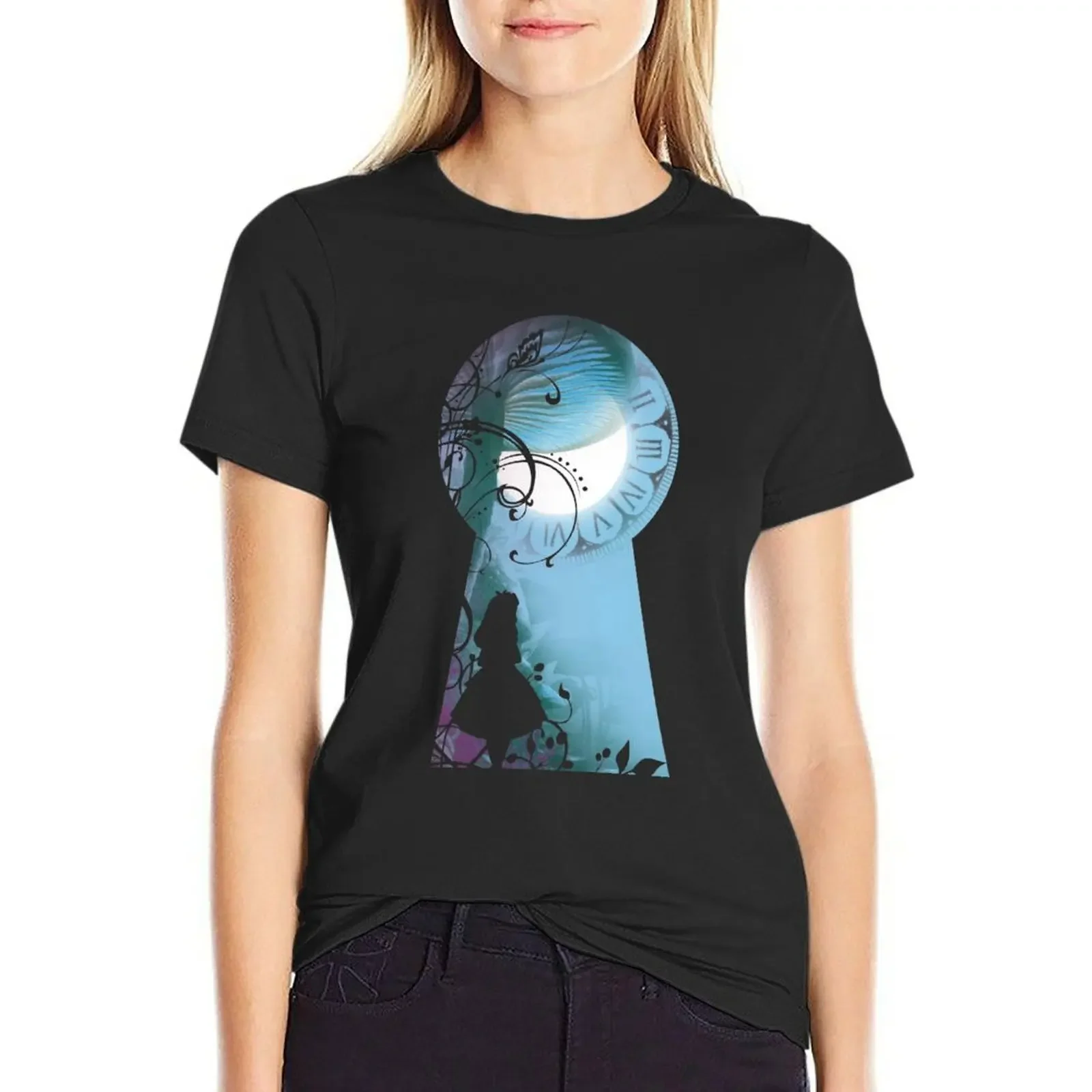 Alice - Through the Keyhole T-Shirt shirts graphic tees Blouse cute tops Woman clothes
Alice - Through the Keyhole T-Shirt shirts graphic tees Blouse cute tops Woman clothes