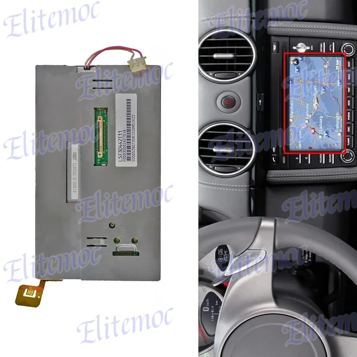 Touch Panel Display for Porsche Cayenne 911 997 Boxster Cayman 987 Radio Stereo PCM 3.0 Navi Car Audio Video Screen Repair Parts
Touch Panel Display for Porsche Cayenne 911 997 Boxster Cayman 987 Radio Stereo PCM 3.0 Navi Car Audio Video Screen Repair Parts