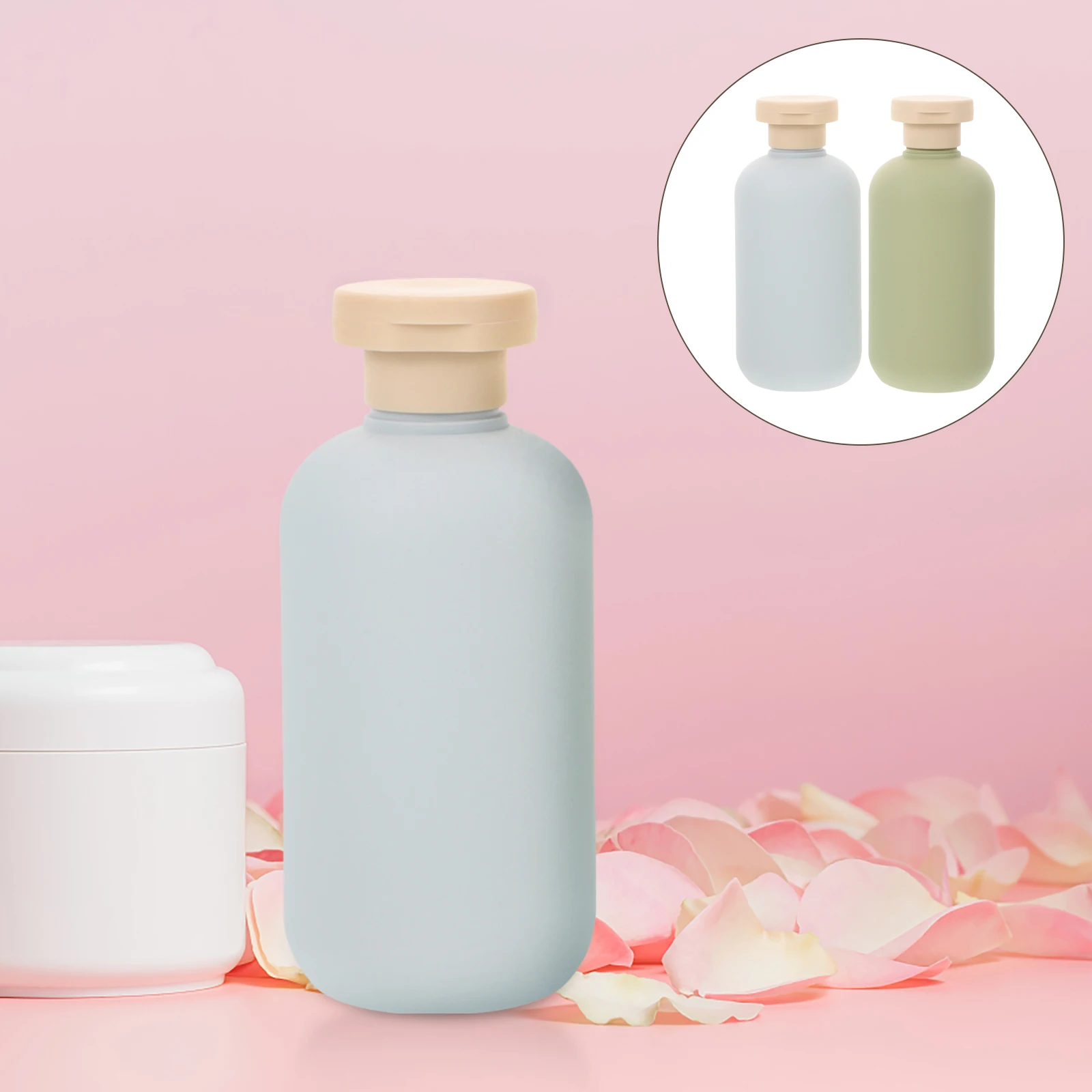 2pcs Avocado Shampoo Conditioner Bottles 200ml Travel Squeeze Leak Proof Plastic Refillable Toiletry Bottles PE Material
2pcs Avocado Shampoo Conditioner Bottles 200ml Travel Squeeze Leak Proof Plastic Refillable Toiletry Bottles PE Material