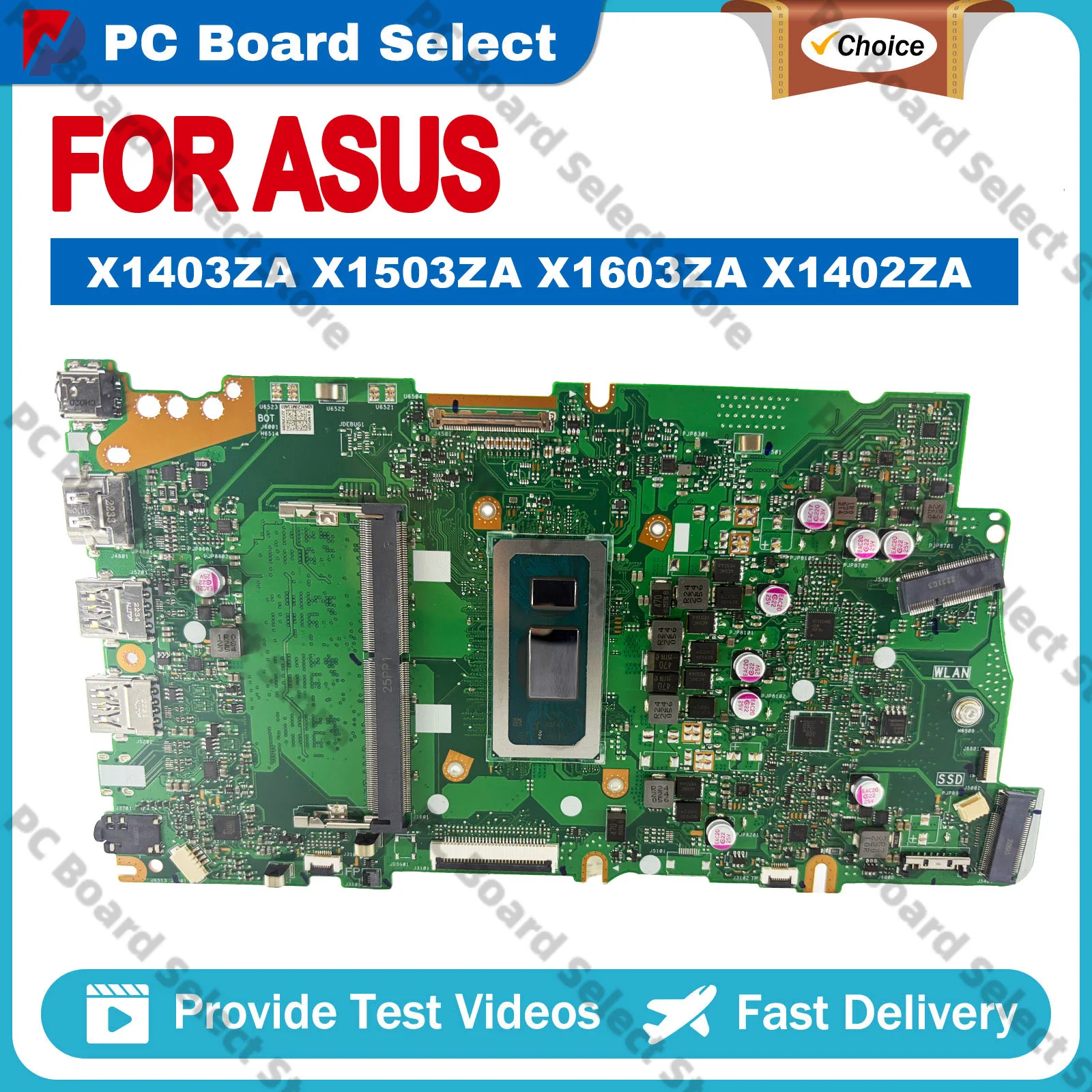 X1403Z X1403ZA Laptop Motherboard For ASUS VivoBook X1403ZA Notebook Mainboard With 12th Gen I3 i5 i7 100% tests OK fast ship
X1403Z X1403ZA Laptop Motherboard For ASUS VivoBook X1403ZA Notebook Mainboard With 12th Gen I3 i5 i7 100% tests OK fast ship