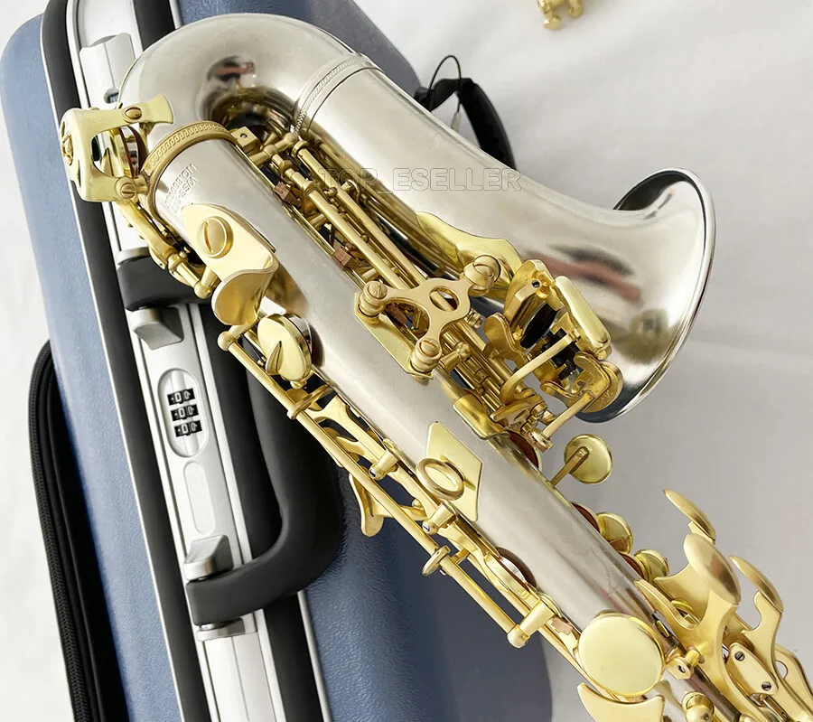 Cupronickel Unlacque Curved Soprano Saxophone USA WEIBSTER WSS-656 sax Hard Case 2025
Cupronickel Unlacque Curved Soprano Saxophone USA WEIBSTER WSS-656 sax Hard Case 2025