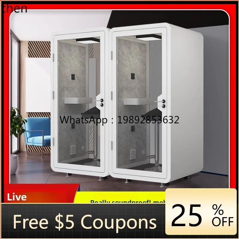 W1 soundproof room household mobile removable phone booth recording studio silent soundproof cabin singing room live stream
W1 soundproof room household mobile removable phone booth recording studio silent soundproof cabin singing room live stream