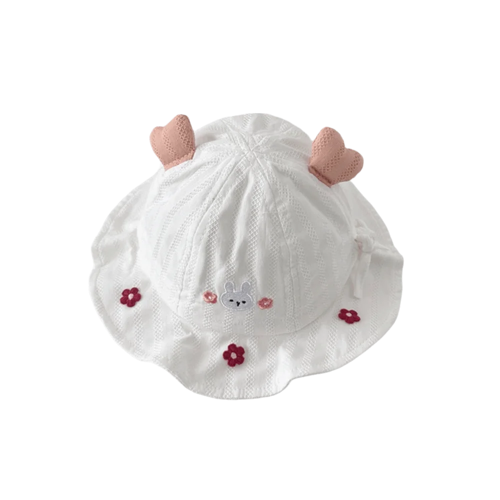 Korean Style Cartoon Rabbit Baby Bucket Hat Mesh Breathable Little Rabbit Fisherman Cap Adjustable Basin Hat Summer
Korean Style Cartoon Rabbit Baby Bucket Hat Mesh Breathable Little Rabbit Fisherman Cap Adjustable Basin Hat Summer