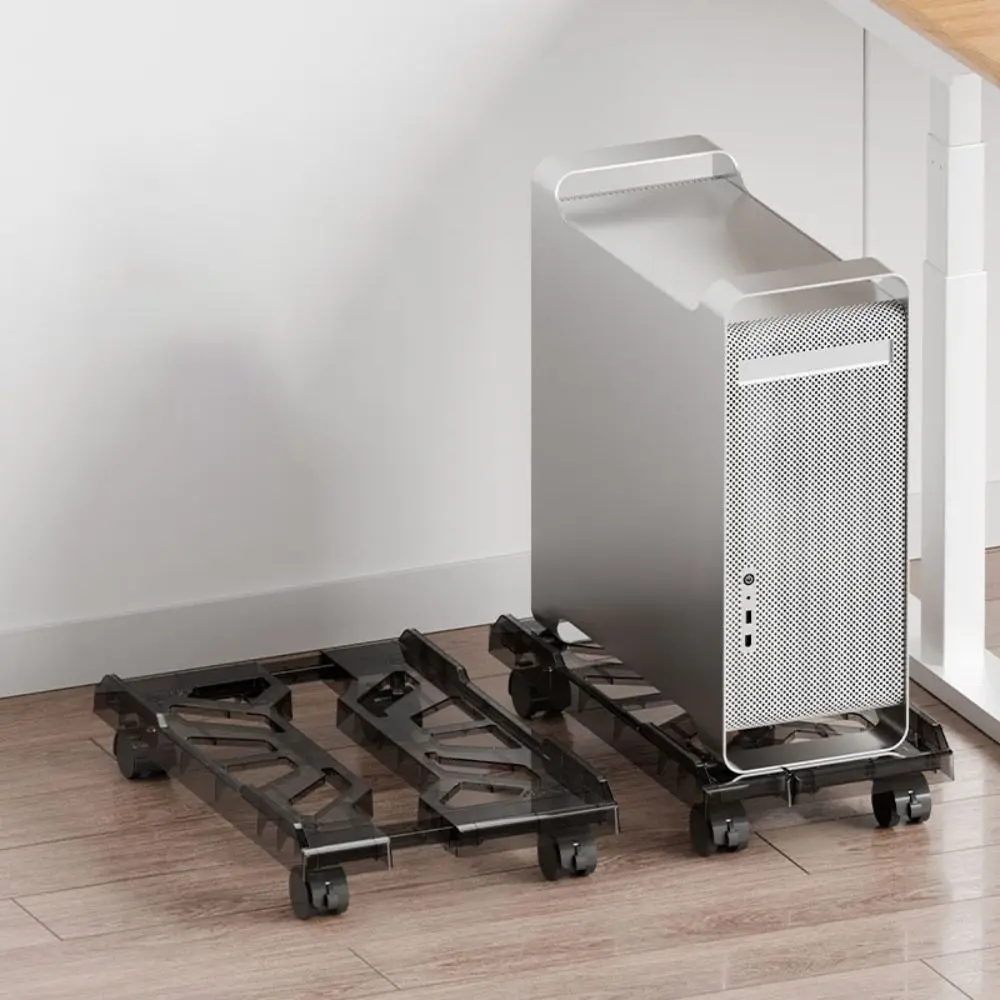 Heat Dissipation Mobile Computer Tower Stand with 4 Caster Wheels Under Desk CPU Holder Adjustable Rack
Heat Dissipation Mobile Computer Tower Stand with 4 Caster Wheels Under Desk CPU Holder Adjustable Rack