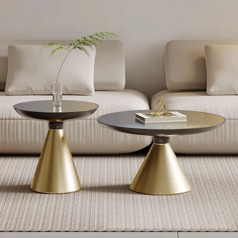Water ripple glass coffee table living room round table light luxury modern gradual change sofa side table
Water ripple glass coffee table living room round table light luxury modern gradual change sofa side table