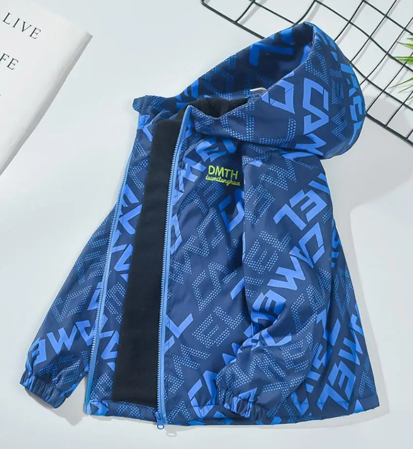 Boys Waterproof Hooded Outdoor Jacket 9 S82c47e38d5e545148ad73bda1e5ec355w