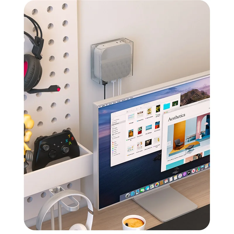 C9-Настольная подставка под настольную подставку для Mac Mini 2024, настольный настенный держатель за монитором для Mac Mini
C9-Настольная подставка под настольную подставку для Mac Mini 2024, настольный настенный держатель за монитором для Mac Mini