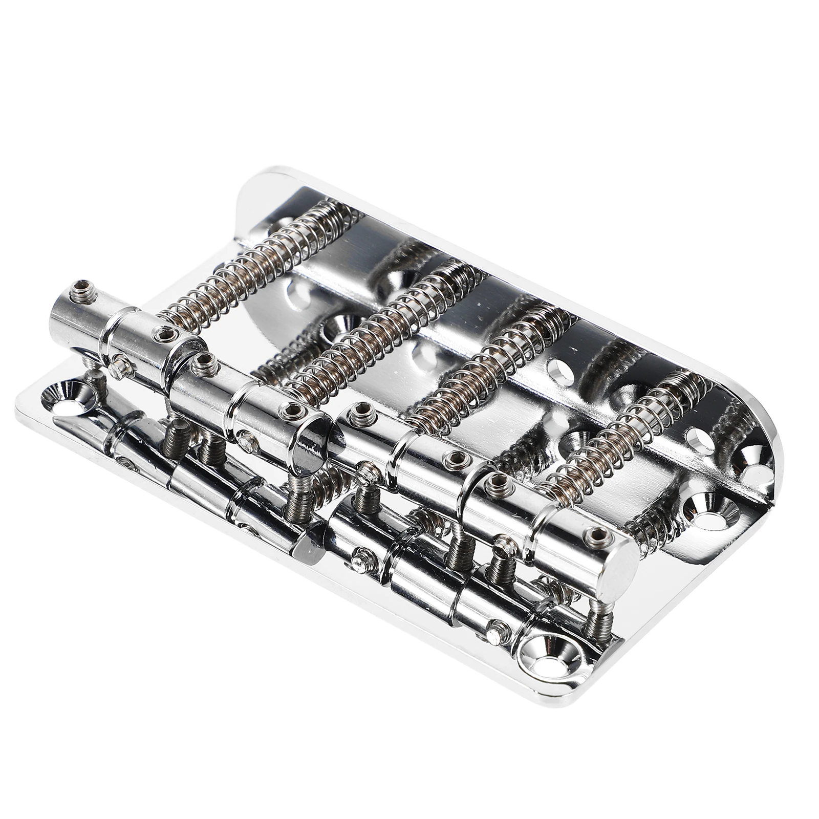 Electric Bass Tailpiece Bridge String Plate for Guitar 4 Strings Metal Vintage Design Sturdy Material Long Term Use Suitable
Electric Bass Tailpiece Bridge String Plate for Guitar 4 Strings Metal Vintage Design Sturdy Material Long Term Use Suitable