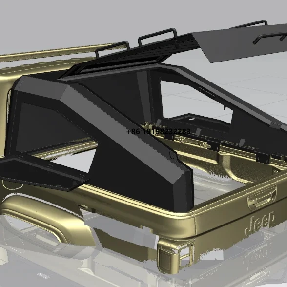Высококачественные автомобильные детали пикапа с жестким навесом для Jeep Gladiators 
Высококачественные автомобильные детали пикапа с жестким навесом для Jeep Gladiators