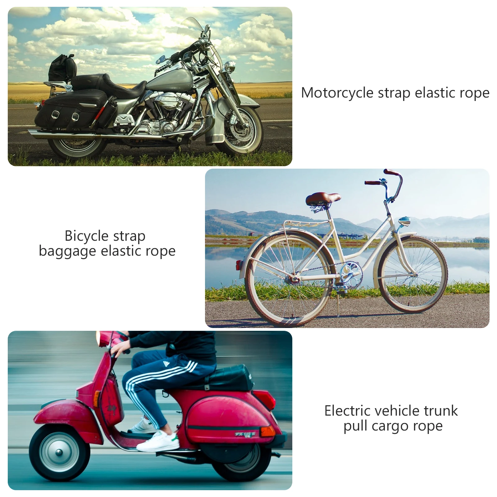 10pcs Elastic Tie Down Straps Bike Luggage Strap For Suitcases Duffel Bags Motorcycle Camping Binding Rope Hooks Durable Fixed
10pcs Elastic Tie Down Straps Bike Luggage Strap For Suitcases Duffel Bags Motorcycle Camping Binding Rope Hooks Durable Fixed