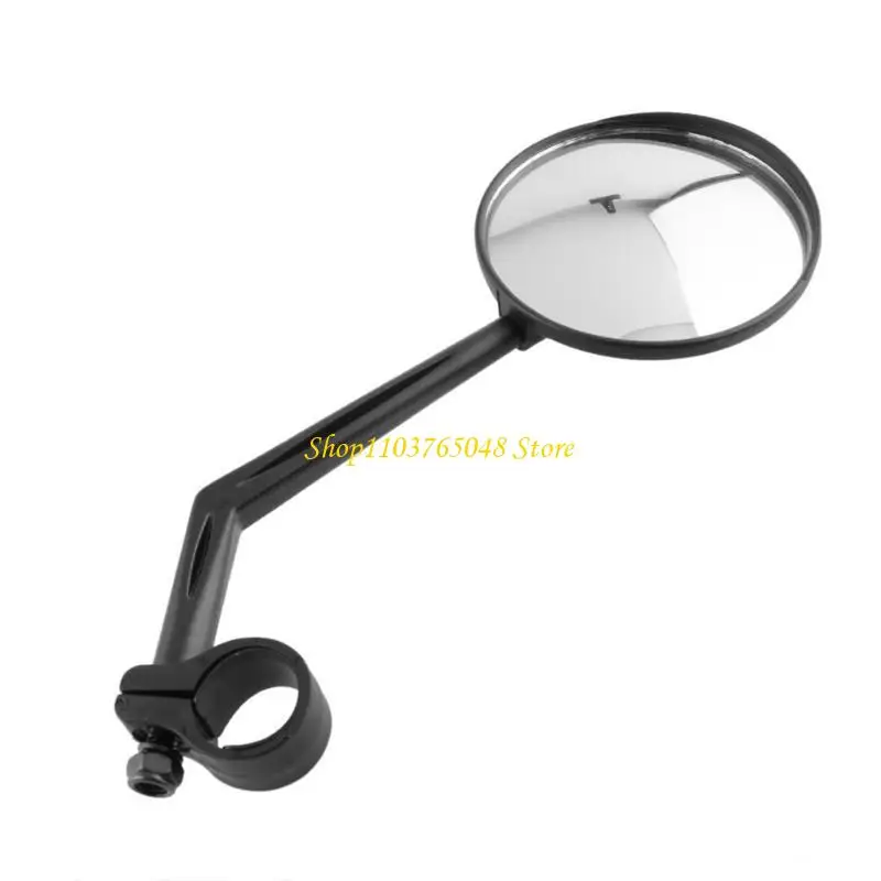 R53E Adjustable Handlebar Rearview Mirror Wide Angles Rear View Bike Mirror Replacement Universals Bike Mirror Easily Install