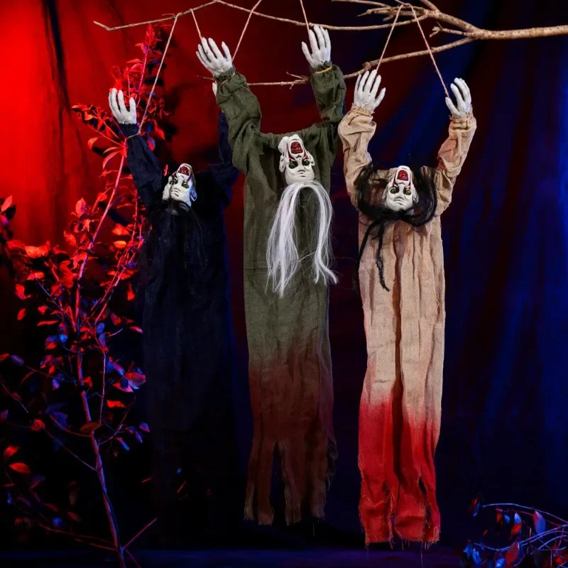 New Halloween Decoration Hanging Ghost Crawling Ghost Long Hair Ghost Terror Party Haunted House
New Halloween Decoration Hanging Ghost Crawling Ghost Long Hair Ghost Terror Party Haunted House